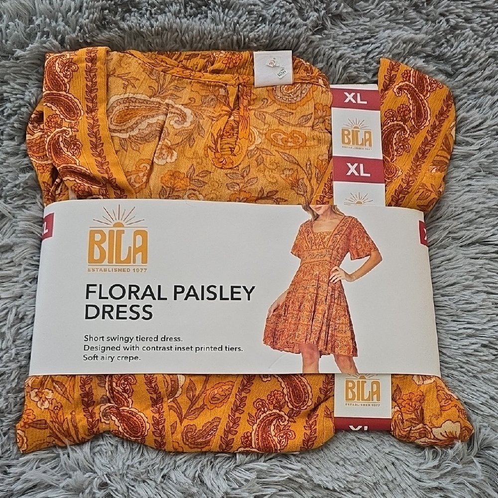 🆕️ Bila Floral Paisley Dress